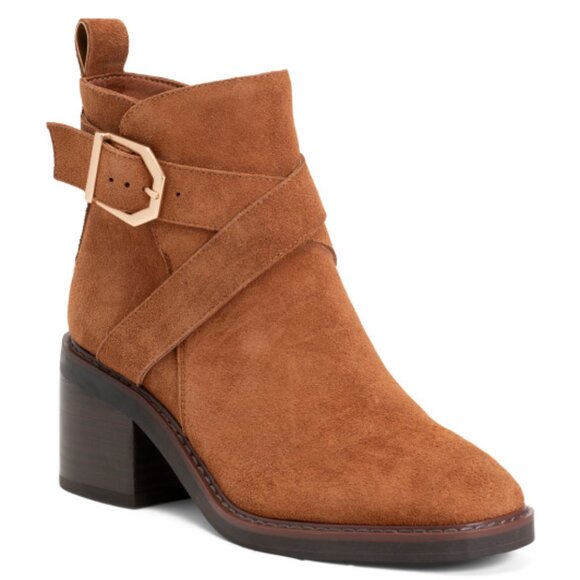 SANCTUARY Suede Cora Booties - Picture 1 of 3